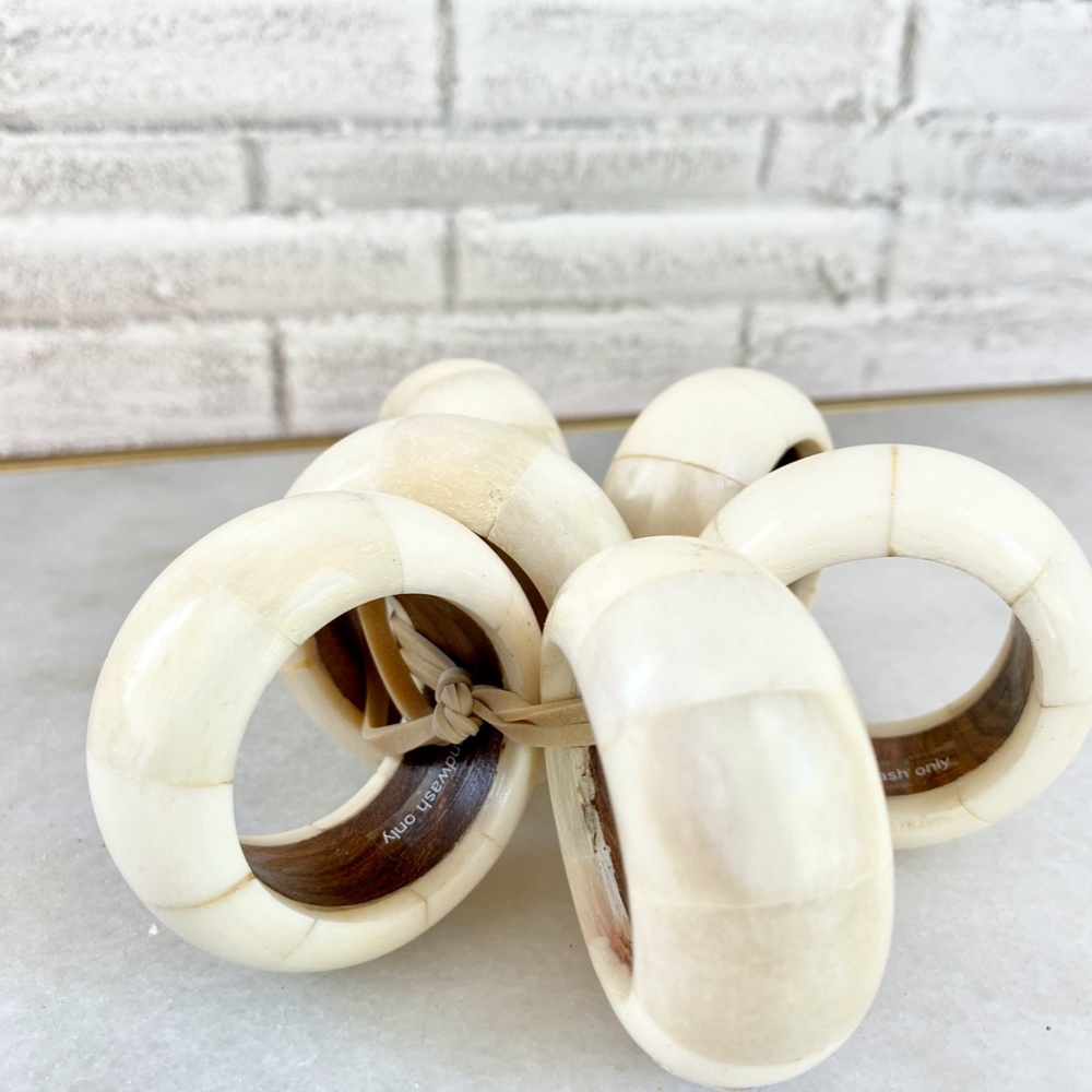 Bone Napkin Rings - Picture 6 of 8